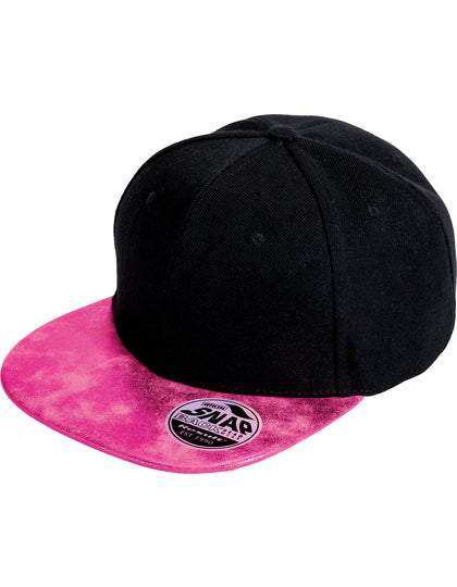 Bronx Flat Glitter Peak Snapback Cap – Bild 10