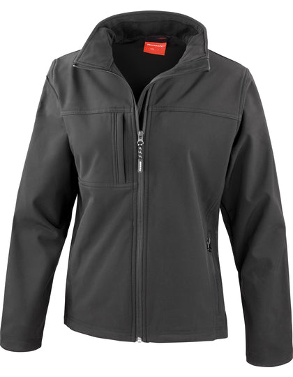 Damen Recycled 3-Layer Classic Softshell-Jacke – Bild 8
