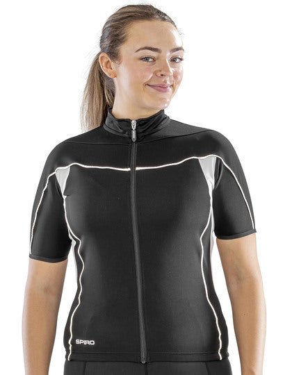 RT188F Women´s Bikewear Full Zip Performance Top – Bild 4