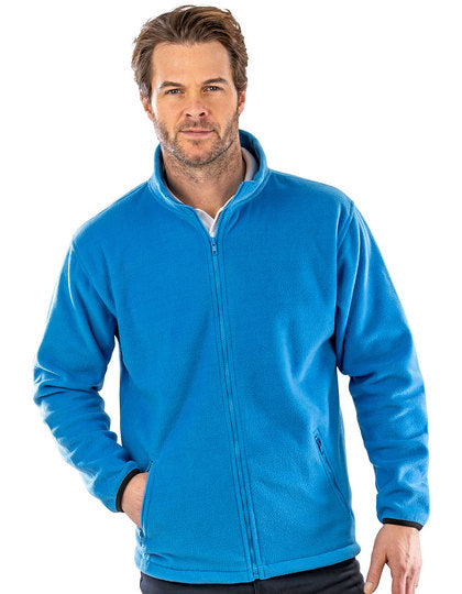 Herren Fleecejacke mit Stehkragen und Reissverschluss-Taschen – Bild 8