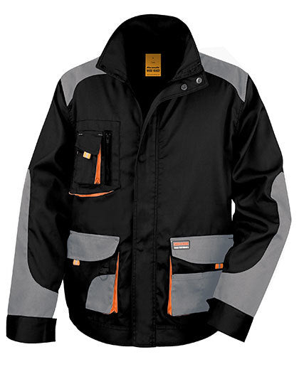 Schwarz / Grau / Orange