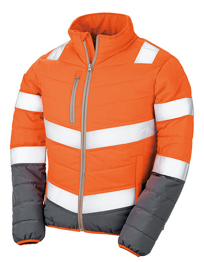 Fluorescent Orange / Grey