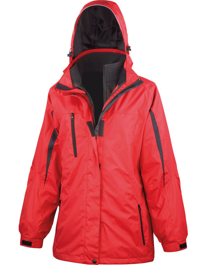 Damen 3-in-1 Journey Jacke mit Softshell-Innenjacke – Bild 6