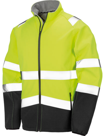 Printable Safety Softshell Jacket – Bild 4