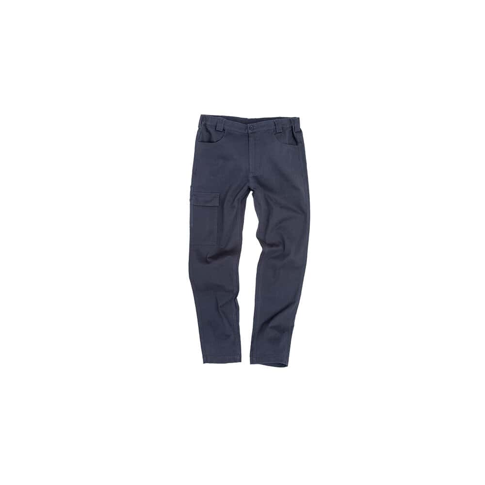Super Stretch Slim Chino in navy - bedruckbar und bestickbar