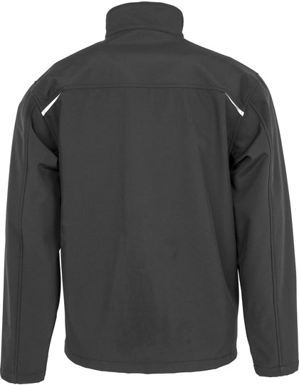 Recycled 3-Layer Printable Softshell Jacke – Bild 5