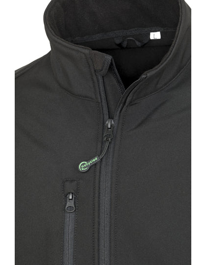 Recycled 3-Layer Printable Softshell Jacke – Bild 6
