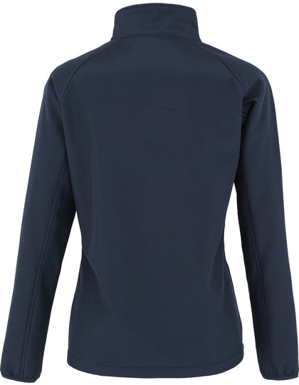Damen Recycled 2-Layer Printable Softshell-Jacke – Bild 9