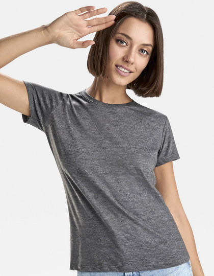 Damen Sport T-Shirt mit Melange-Effekt – Bild 7