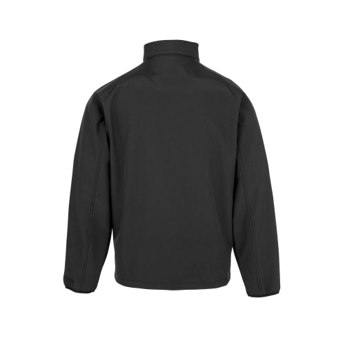 Mens Recycled 2-Layer Printable Softshell Jacket in Detail 3 - bedruckbar und bestickbar