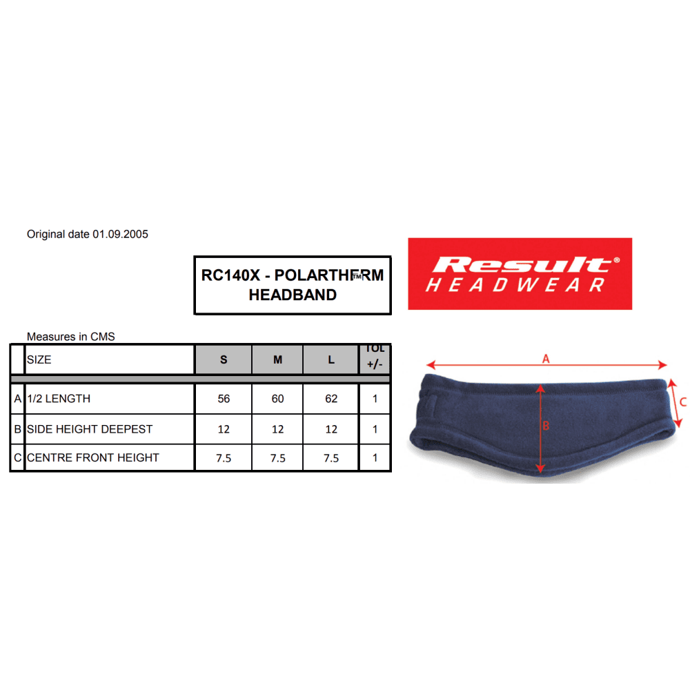 Fleece Headband in Detail 4 - bedruckbar und bestickbar