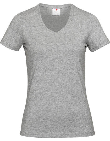 Classic-T V-Ausschnitt Damen – Bild 19