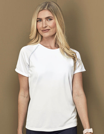 S8130 Mesh Team Raglan Women – Bild 5