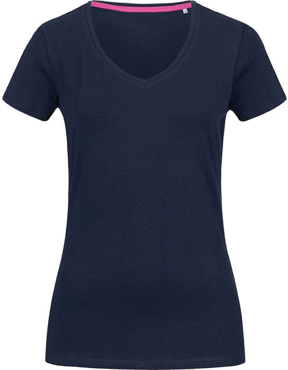 Stretch-T V-Neck Women – Bild 9