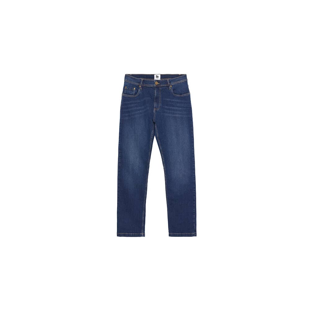 Leo Straight Jeans in ash - bedruckbar und bestickbar