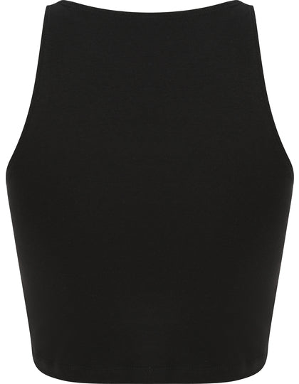 Damen Cropped Top, ärmellos – Bild 5