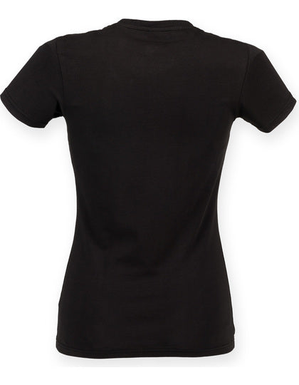 SF122 Women´s Feel Good Stretch V-Neck T – Bild 5