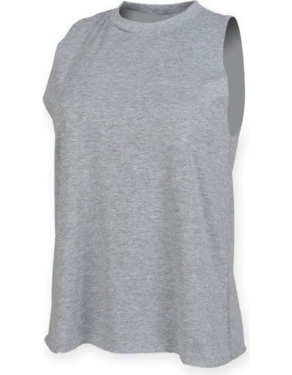 SF232 Women´s High Neck Slash Armhole Vest – Bild 4