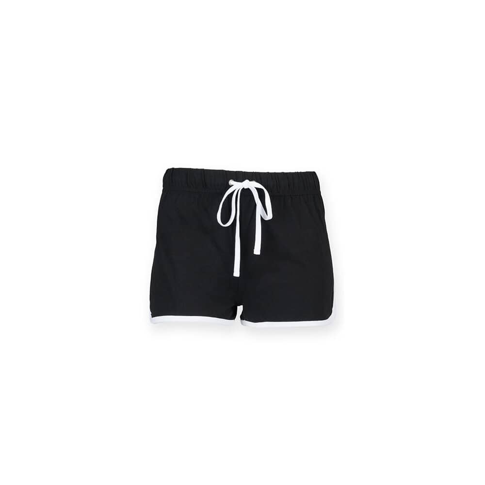 Ladies` Retro Shorts in Detail 4 - bedruckbar und bestickbar