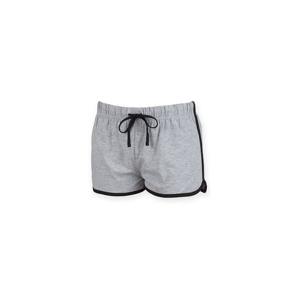 Ladies` Retro Shorts in heather - bedruckbar und bestickbar