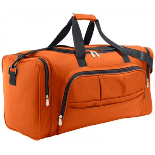 Travel Bag Weekend in orange - bedruckbar und bestickbar