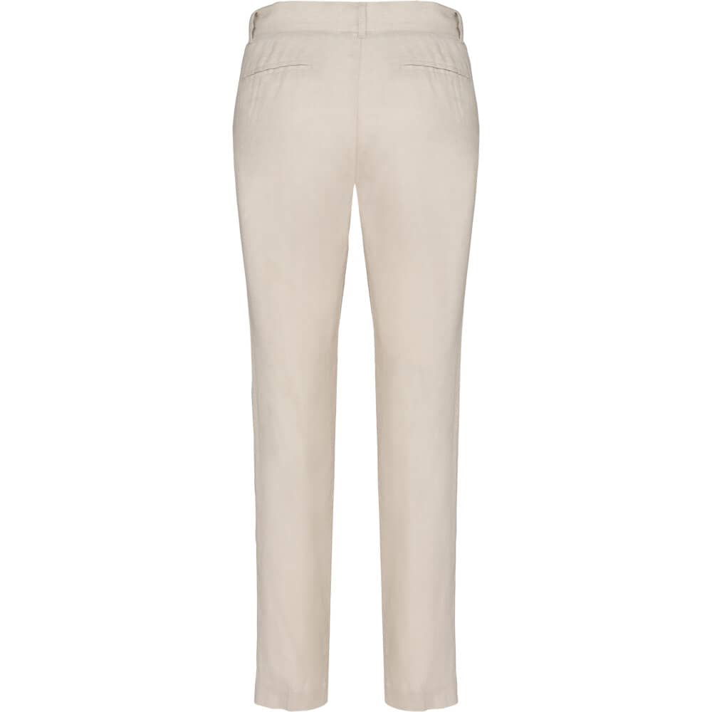 Leinenhose für Damen in Detail 3 - bedruckbar und bestickbar