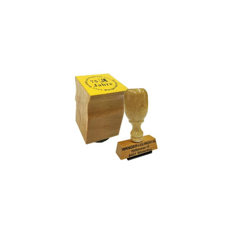 Staeblistempel – Platzsparende Holzstempel