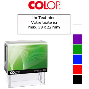 Colop Printer Rundstempel mit rundem Abdruck und robustem Gehäuse