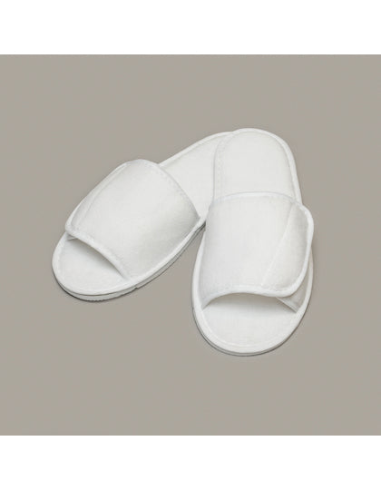 Open Toe Slipper mit Klettverschluss – Bild 2