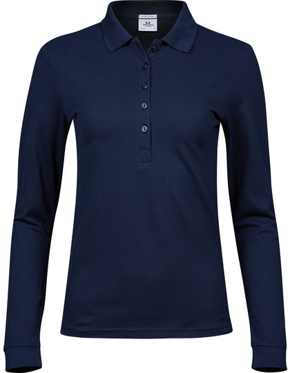 Women´s Luxury Stretch Long Sleeve Polo – Bild 5