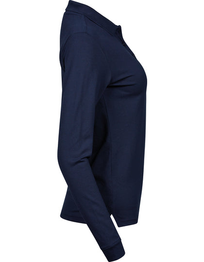 Women´s Luxury Stretch Long Sleeve Polo – Bild 7
