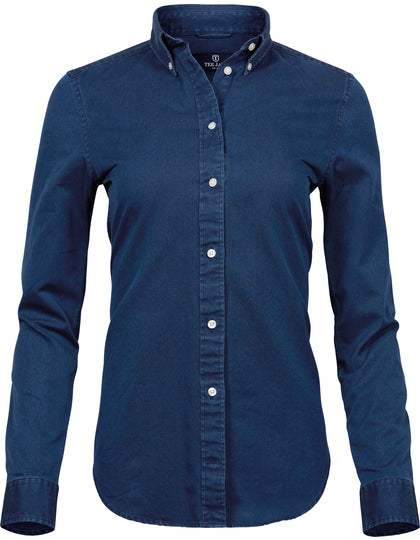 Damen Casual Twill Hemd – Bild 3