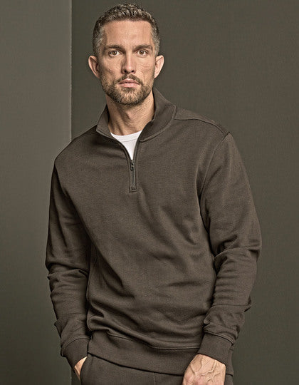 Ribbed Interlock Half Zip – Bild 4