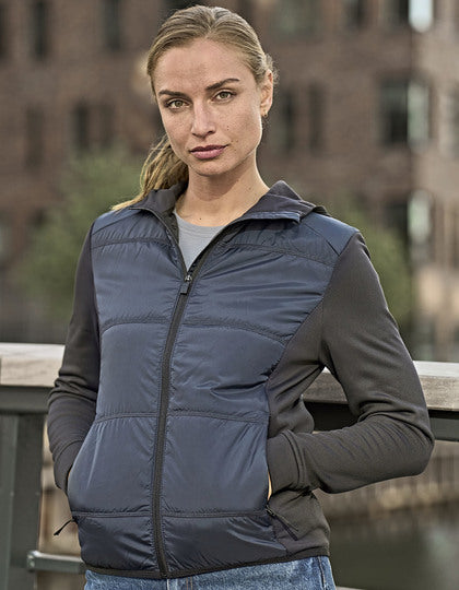 Women’s Hybrid-Stretch Hooded Jacket – Bild 5