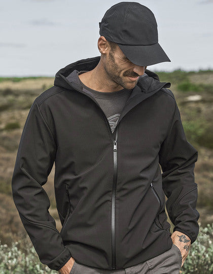 Hooded Performance Softshell Jacket – Bild 3