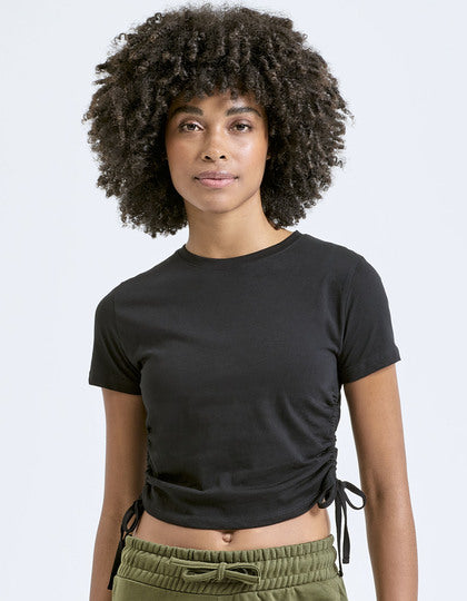 TR069 Women´s Ruched Crop Top – Bild 6