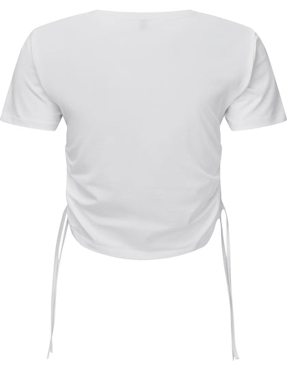 TR069 Women´s Ruched Crop Top – Bild 7