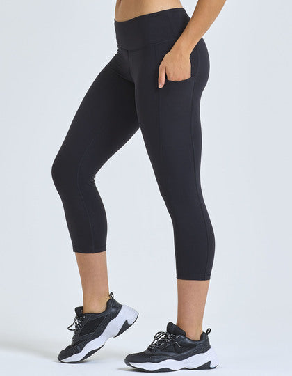 Damen 3/4-Leggings aus recyceltem Polyester – Bild 4