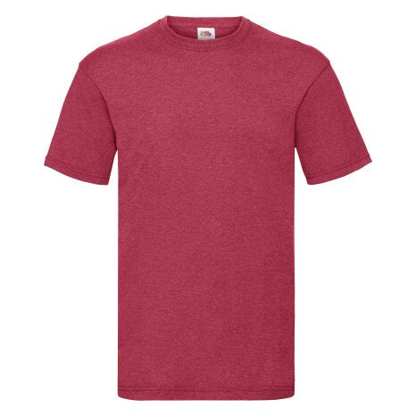 Fruit of the Loom Valueweight T-Shirt - Vintage Heather Red