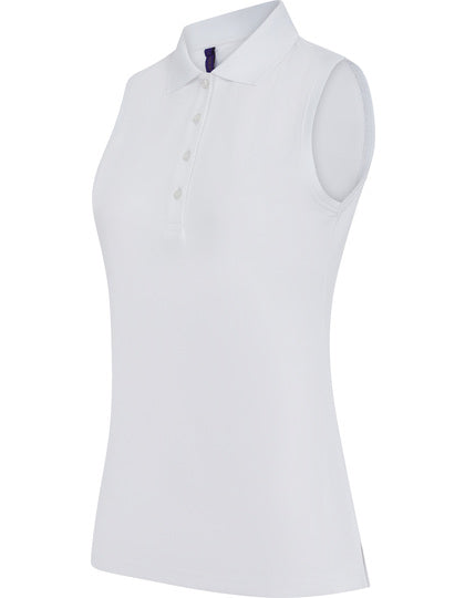 W477 Ladies´ Sleeveless Coolplus® Polo Shirt – Bild 7