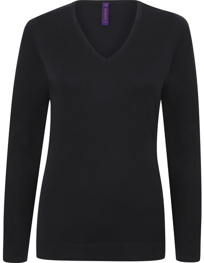 Ladies' Lightweight V-Ausschnitt Pullover – Bild 4
