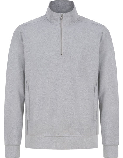 Unisex Sustainable 1/4 Zip Sweatshirt – Bild 4