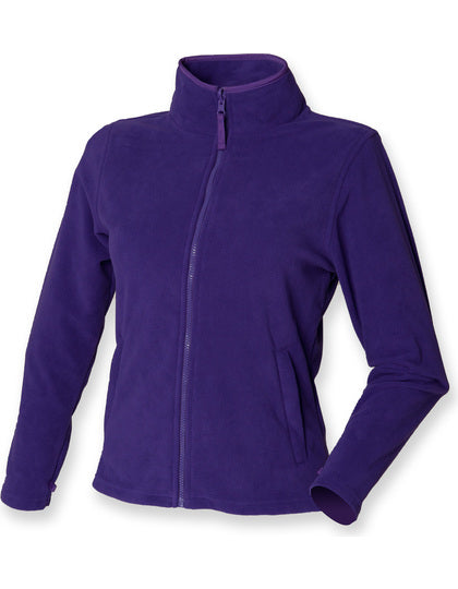 Ladies Microfleece Jacke – Bild 5
