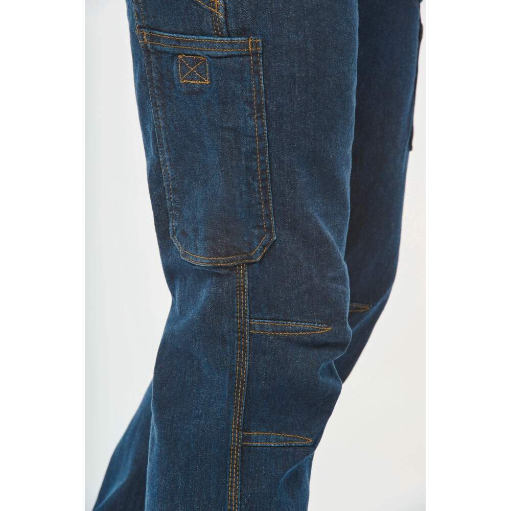 Denim-Herrenhose mit mehreren Taschen in Detail 4 - bedruckbar und bestickbar