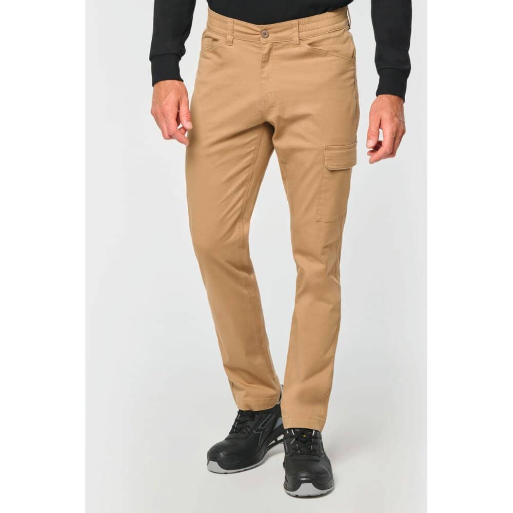 Unisex-Baumwollstretchhose in Detail 4 - bedruckbar und bestickbar