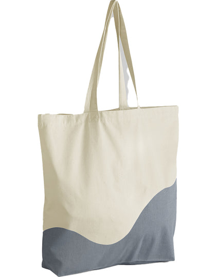 Organic Cotton Wave Print Maxi Bag – Bild 6