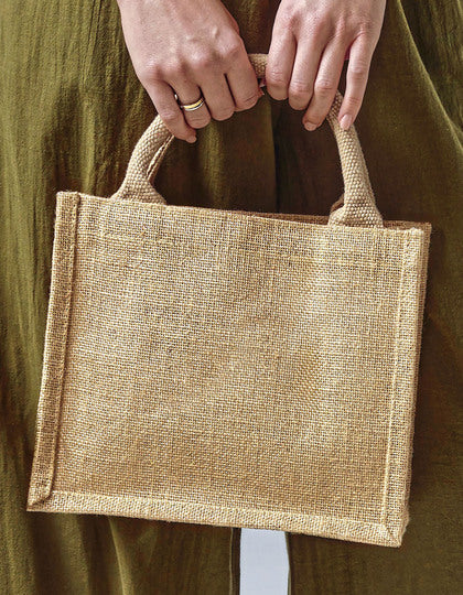 Shimmer Jute Mini Gift Bag – Bild 2