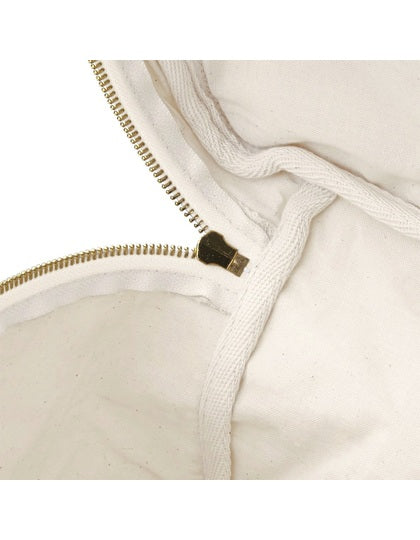 Canvas Kosmetiktasche mit Reißverschluss – Bild 5