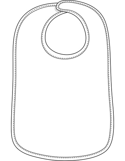Lätzchen Bib Interlock Double Layer – Bild 3