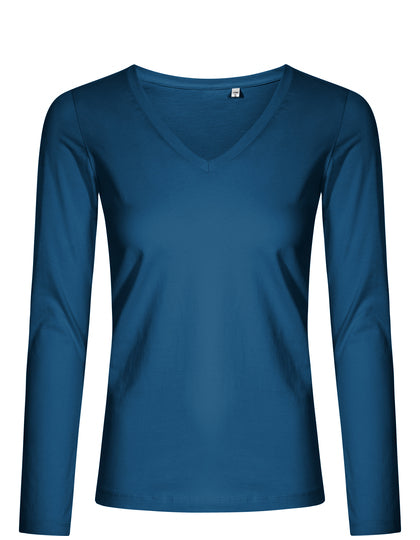XO1560 Women´s V-Neck T-Shirt Long Sleeve – Bild 5